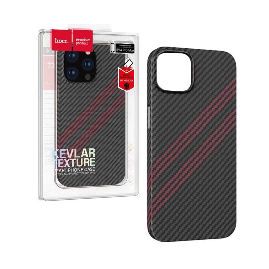 Hoco Slim Protective Case for iPhone 14 Pro Max Black and Red Hoco Slim Protective Case for iPhone 14 Pro Max Black and Red